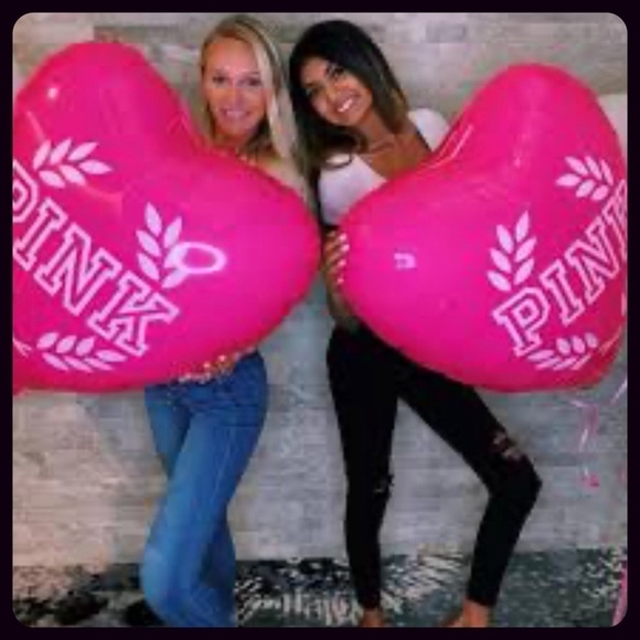 RARE PINK Victoria’s Secret Heart Balloon - Picture 6 of 6